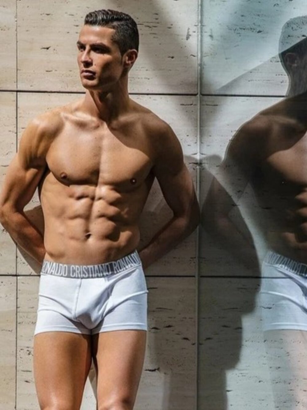 CR7 Men's 4-Pack Boxer Briefs - Black/Blue/Grey/Bold - XL